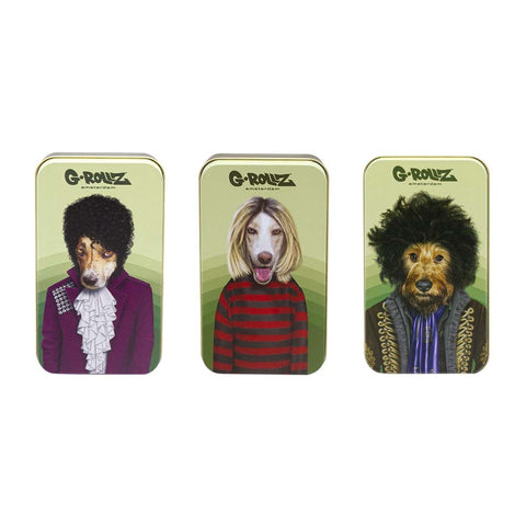 G-Rollz "Pets Rock" - Metal Tobacco Tins