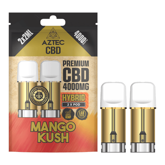 Aztec CBD Pod Refill 4000MG – Mango Kush