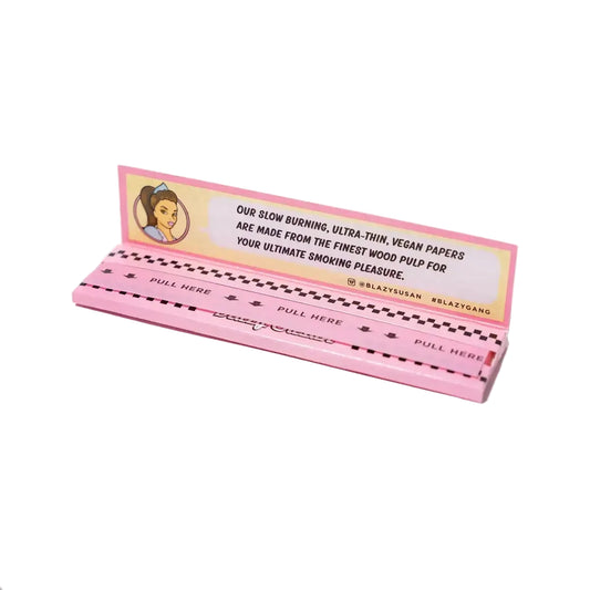 Blazy Susan Pink Kingsize Slim Rolling Papers