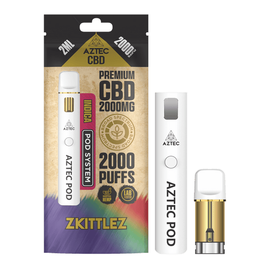Aztec CBD Pod System 2000MG – Zkittlez