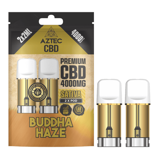 Aztec CBD Pod Refill 4000MG – Buddha Haze