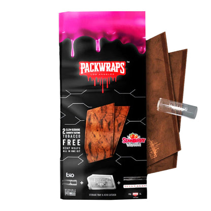 Packwraps x Twisted Hemp - Strawberry Vanilla