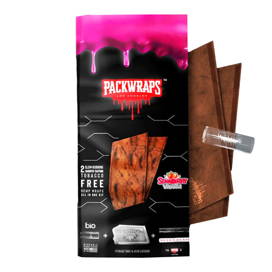 Packwraps x Twisted Hemp - Strawberry Vanilla