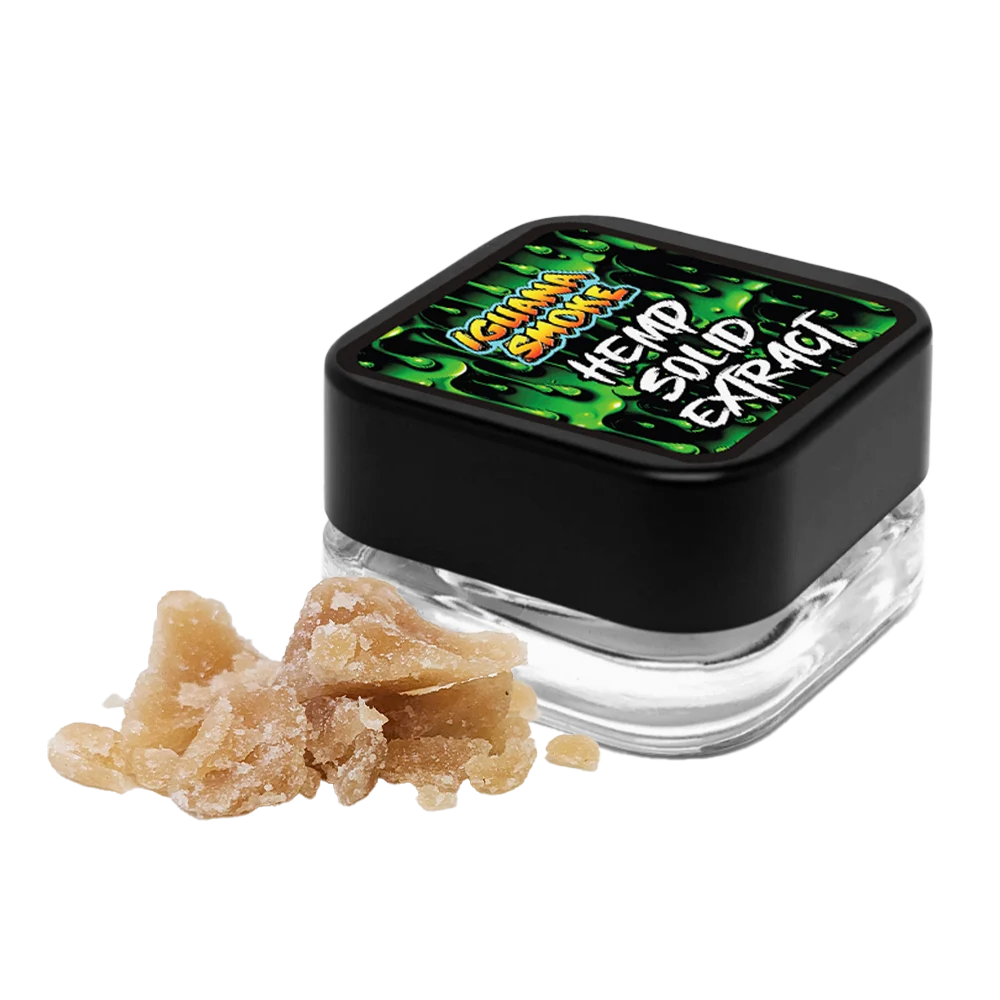 Iguana Smoke – Frozen Golden Cider 91% CBD Hash