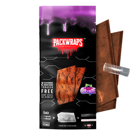 Packwraps x Twisted Hemp - Gushing Grape