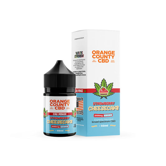 Strawberry Cheesecake Broad-Spectrum CBD 1500mg (50ml)