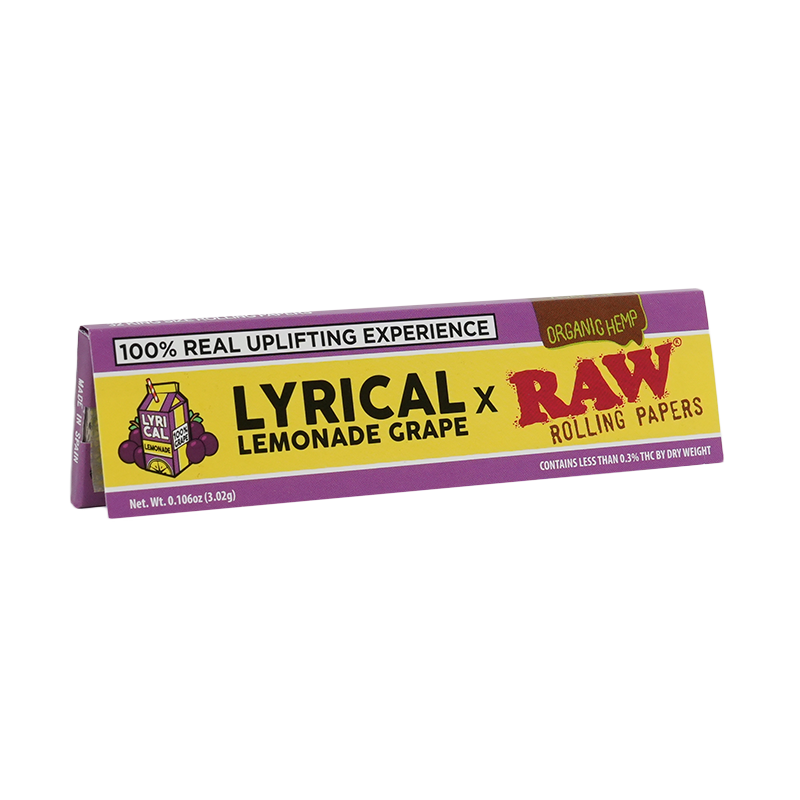RAW x Lyrical Lemonade Grape Kingsize Wide Papers