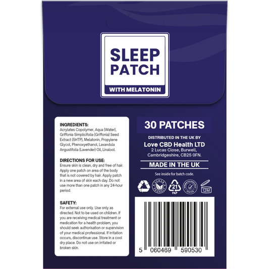 Love CBD - Sleep Patches with melatonin