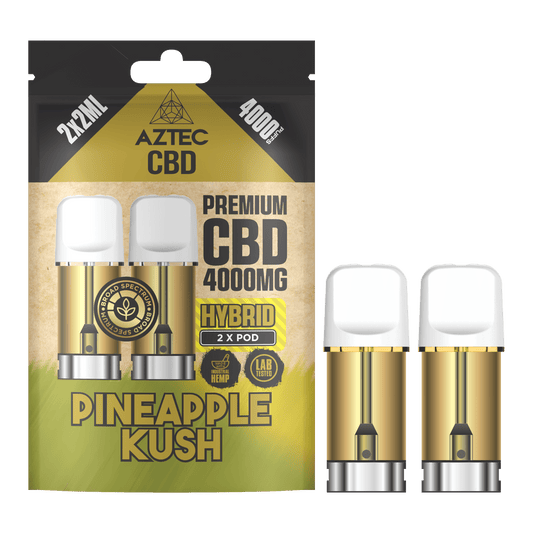 Aztec CBD Pod Refill 4000MG – Pineapple Kush