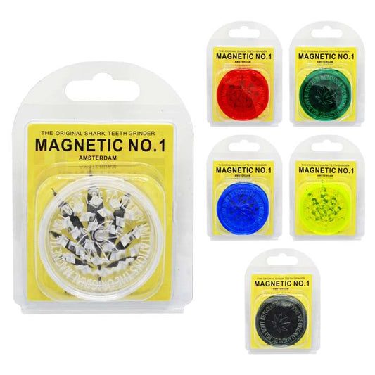 Magnetic No.1 Plastic Grinder - Assorted Colour