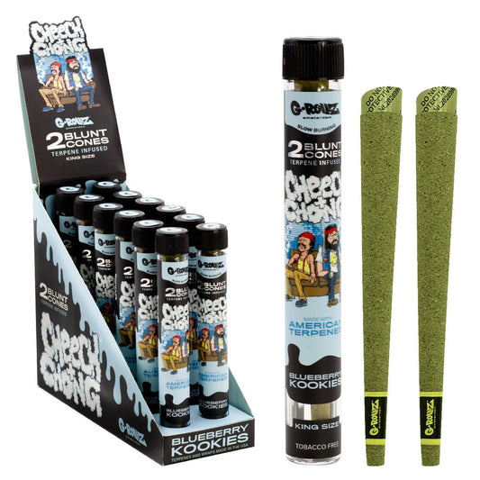 G-Rollz Cheech & Chong - 'Blueberry Kookies' Terpene Infused Cone