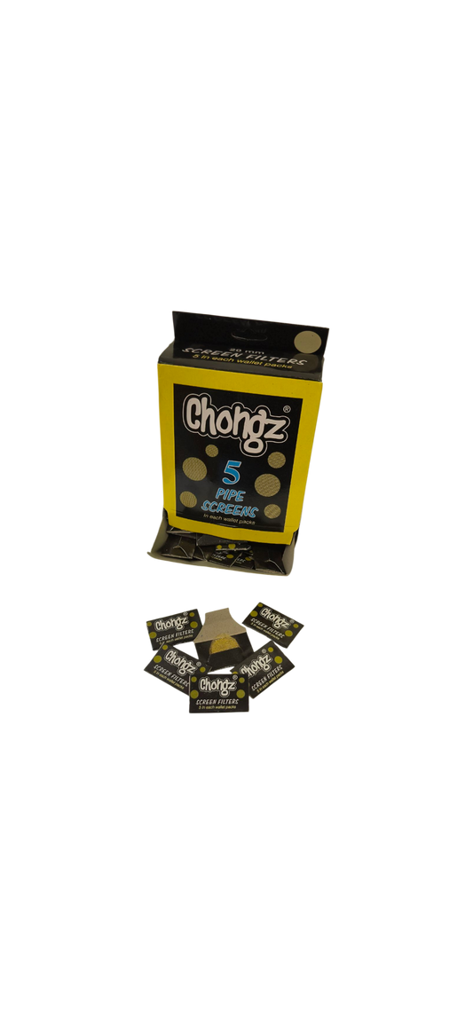 Chongz Pipe Screen Brass (20mm) - 5pc