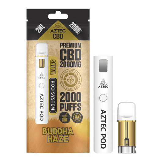 Aztec CBD Pod System 2000MG – Buddha Haze