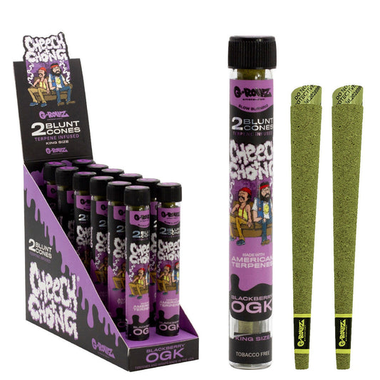 G-Rollz Cheech & Chong - 'Blackberry OGK' Terpene Infused Cone