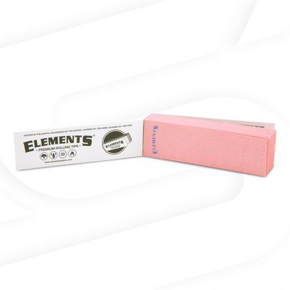 Elements Pink Perforated Rolling Tips