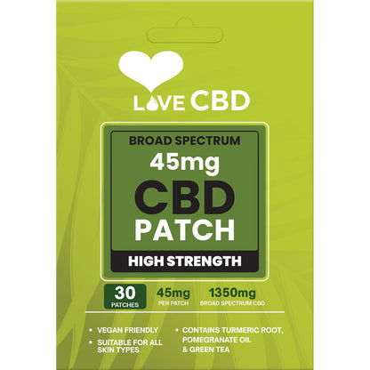 Love CBD 30x45mg Patches (High Strength)