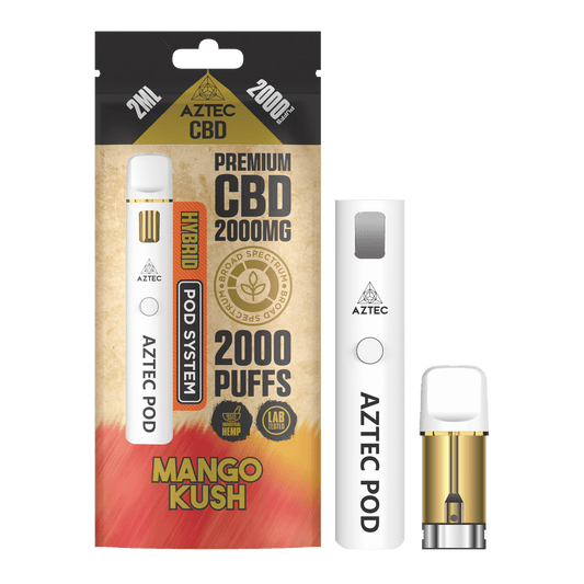 Aztec CBD Pod System 2000MG – Mango Kush
