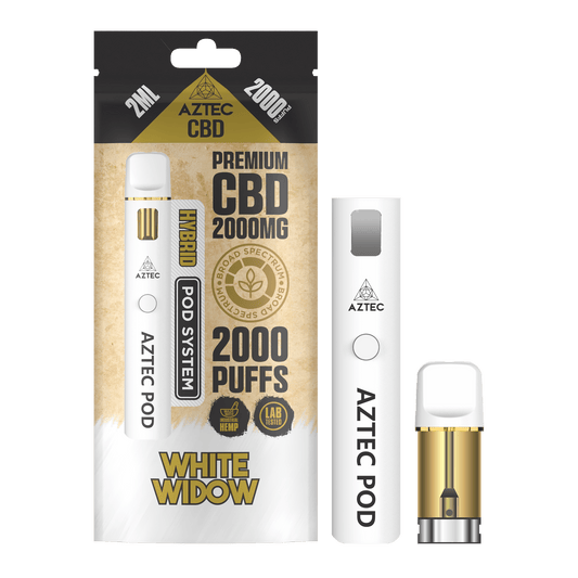 Aztec CBD Pod System 2000MG – White Widow
