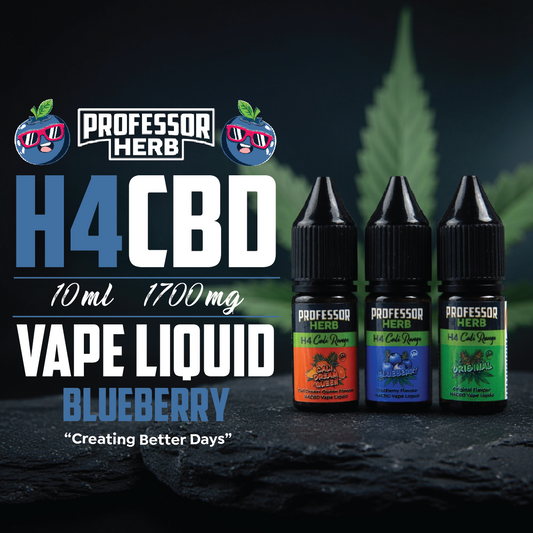 Professor Herb H4CBD 1700mg e-liquid - Blueberry