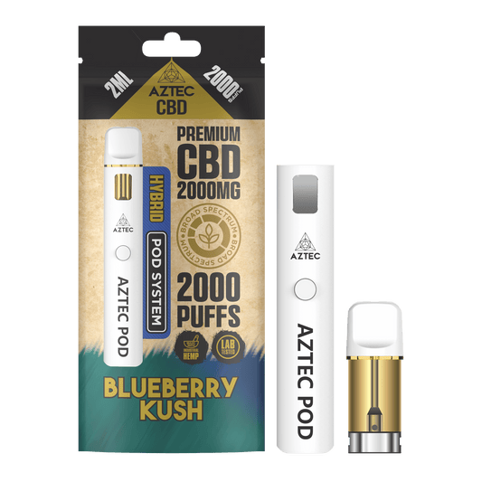 Aztec CBD Pod System 2000MG – Blueberry Kush