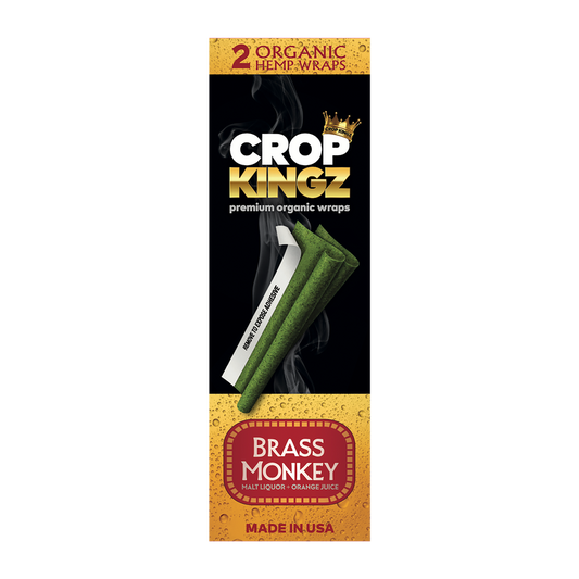 Crop Kingz Hemp Wraps - Brass Monkey