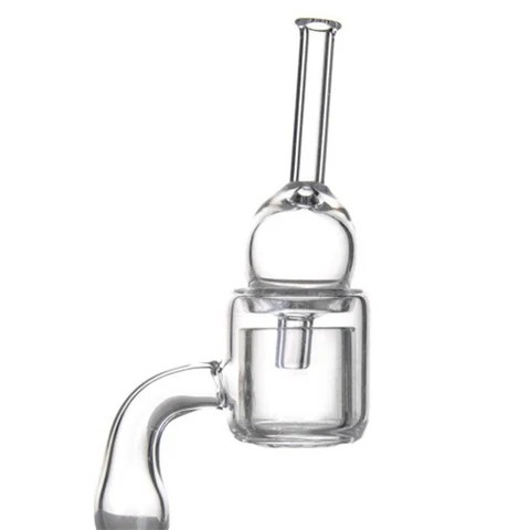 GHETTO BANGERS Quartz Double Wall Bucket w/Bubble Carb 90°/14F