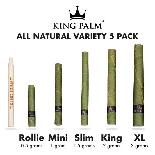 King Palm Natural Variety Pack [5pc]