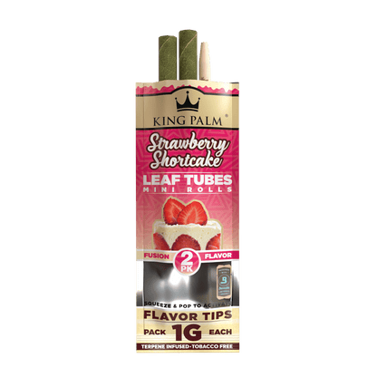 King Palm Dual Mini Rolls (1g) - Strawberry Shortcake