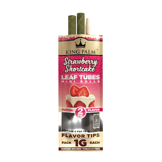 King Palm Dual Mini Rolls (1g) - Strawberry Shortcake