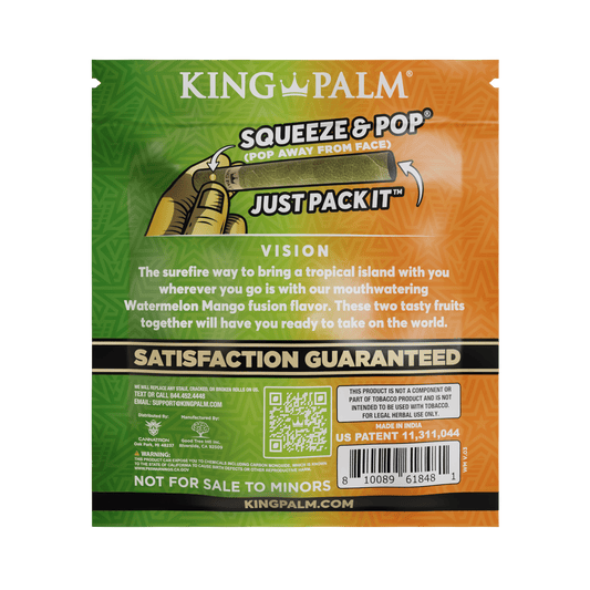 King Palm Mini Rolls [25pc] - Watermelon Mango