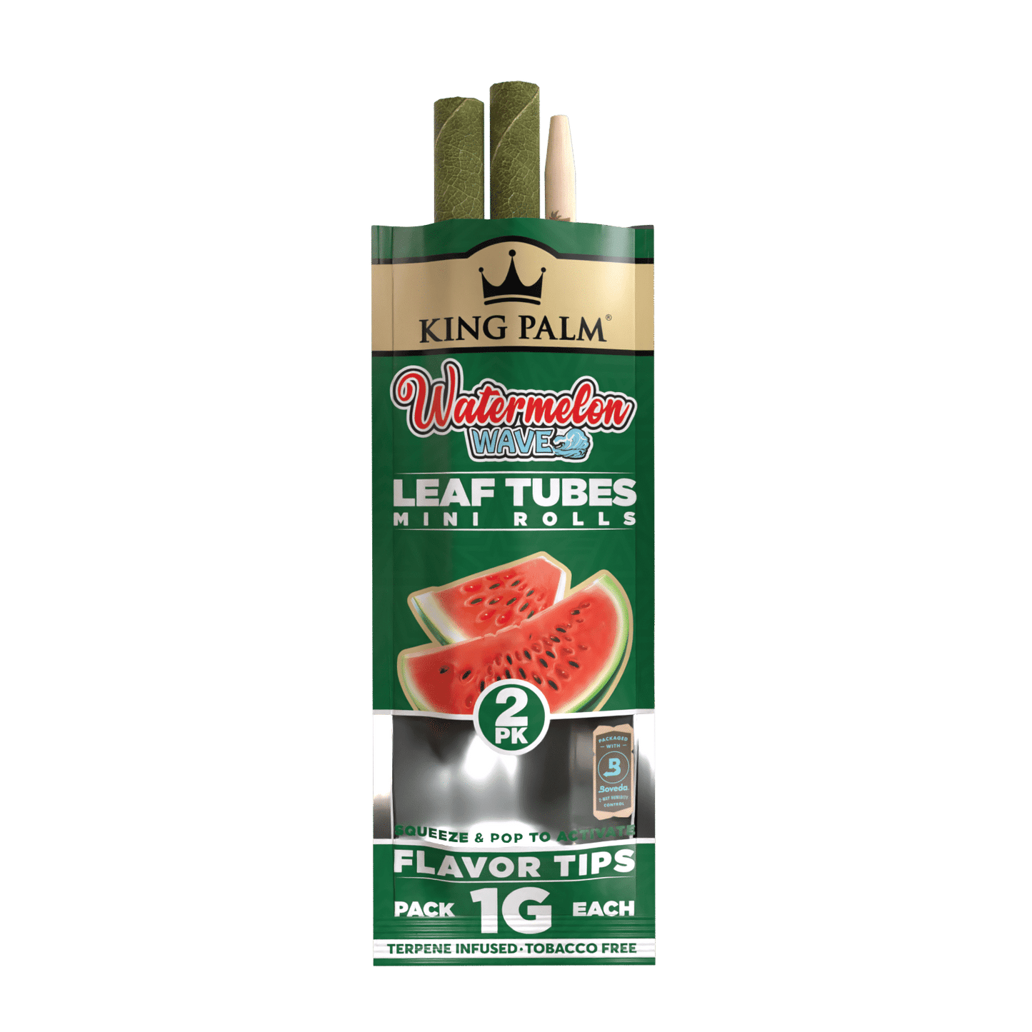 King Palm Dual Mini Rolls (1g) - Watermelon Wave